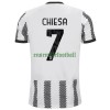 Maillot de Supporter Juventus Chiesa 7 Domicile 2022-23 Pour Homme